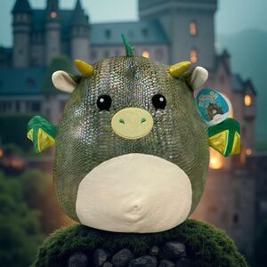 NWT Marty the Dragon Squishmallow Plush Stuffed Toy 16” Tags Attached